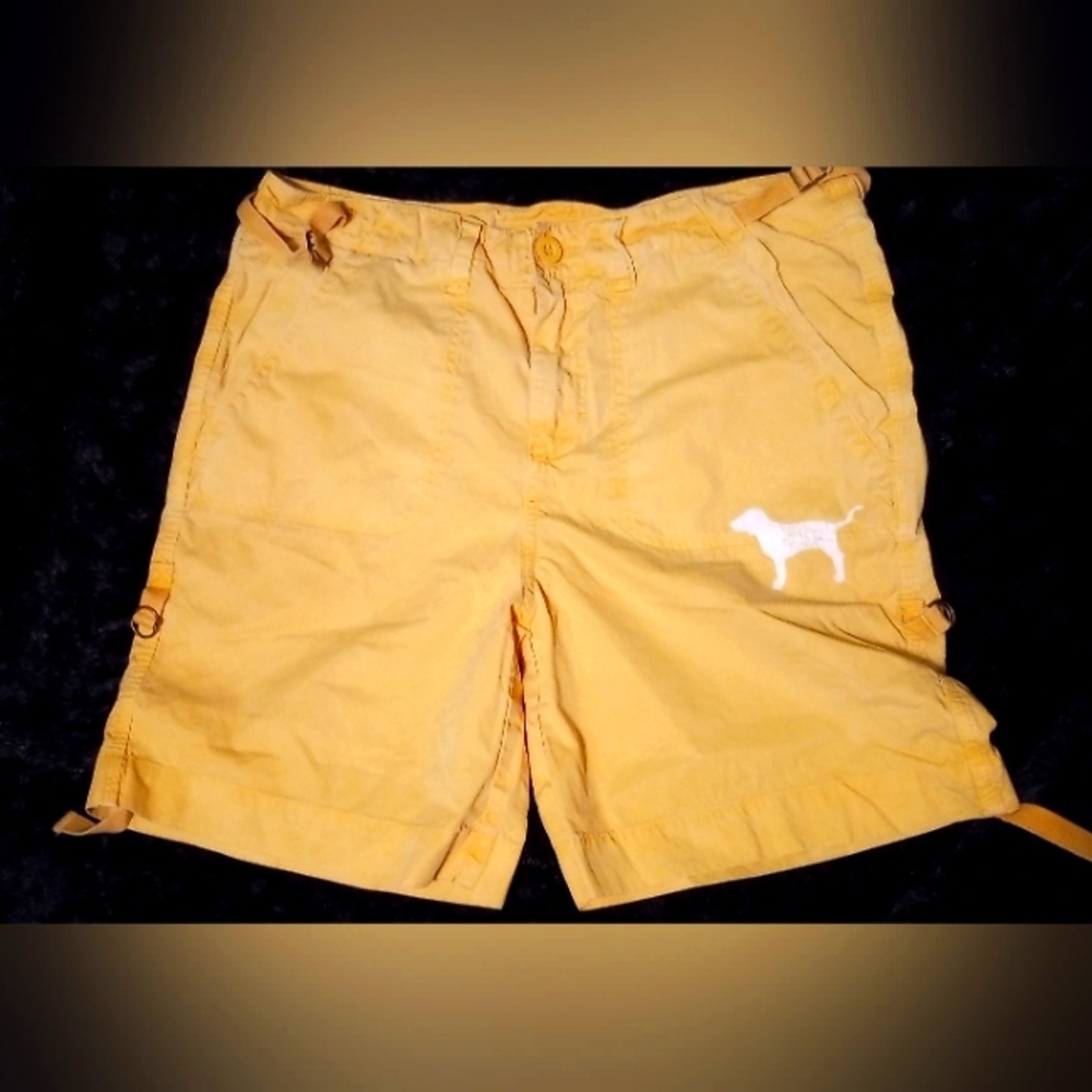 PINK by Victoria's Secret Bermuda Shorts Women's Size 6 Yellow